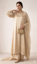 Nura Collections: The Gilded Silk Kaftan