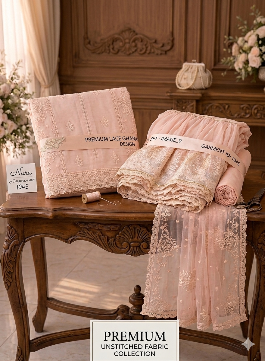 The Eid Special Collection | Blush Pink Pearl-Embellished Sharara Set