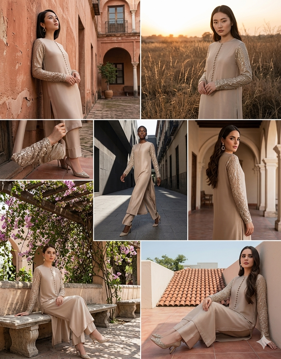 Nura Collection: The Sahara Grace Ensemble