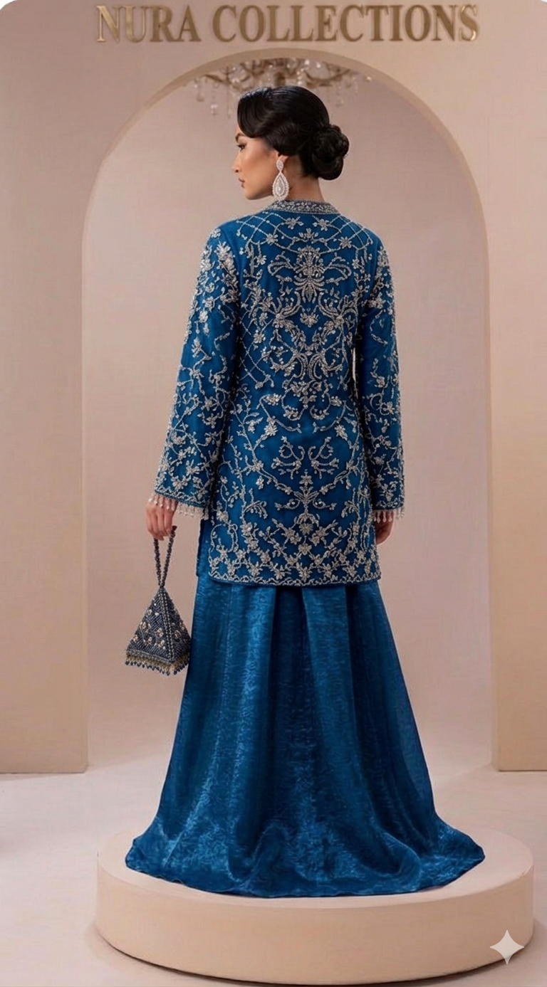 Nura Collections: The Celestial Grace Ensemble.