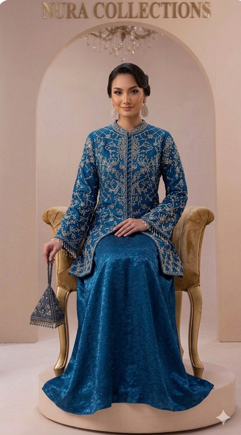 Nura Collections: The Celestial Grace Ensemble.