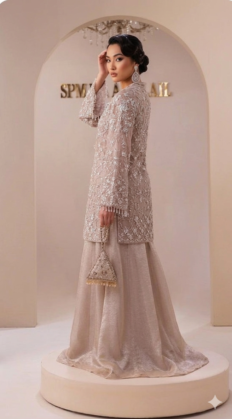Nura Collections: The Celestial Grace Ensemble.