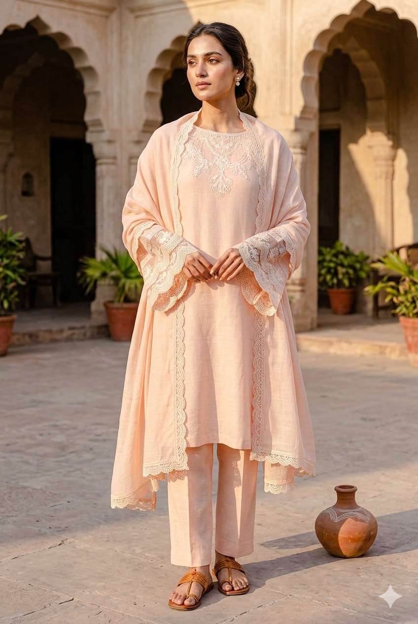 The Apricot Lace Serenity