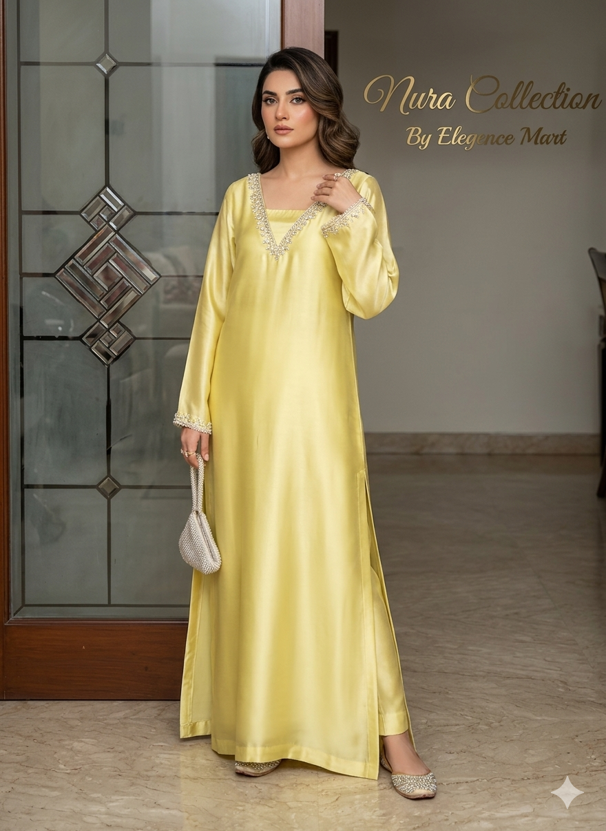 Nura Collection: The Citrine Serenity Gown