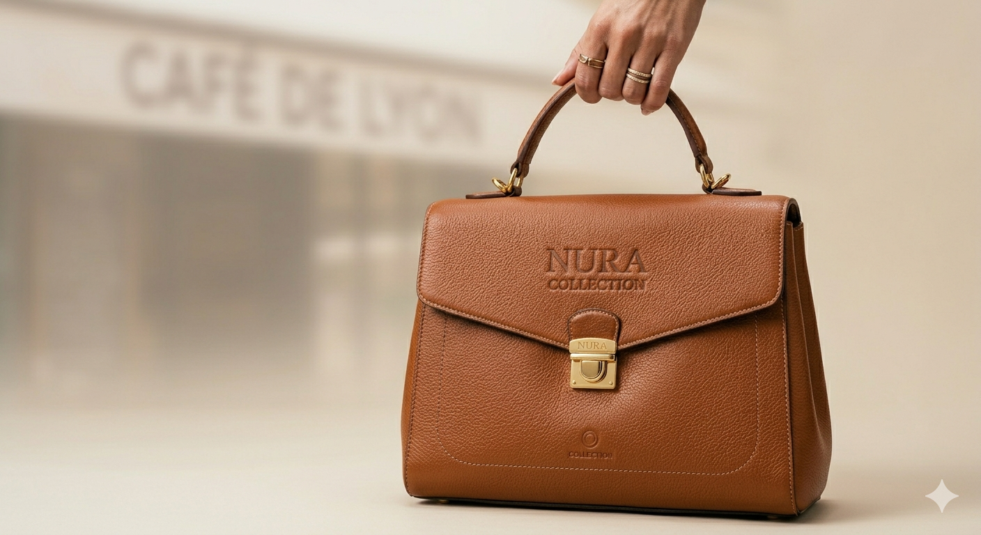 Nura Collection Classic Leather Handbag – Premium Elegance