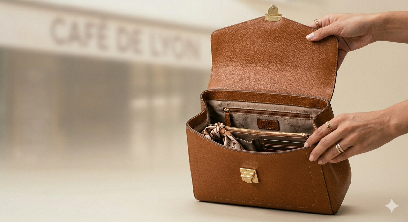 Nura Collection Classic Leather Handbag – Premium Elegance